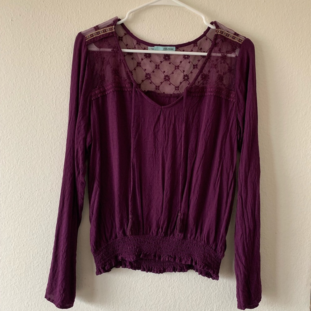 Purple Blouse